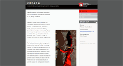 Desktop Screenshot of creadm.solent.ac.uk