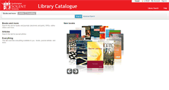 Desktop Screenshot of catalogue.solent.ac.uk